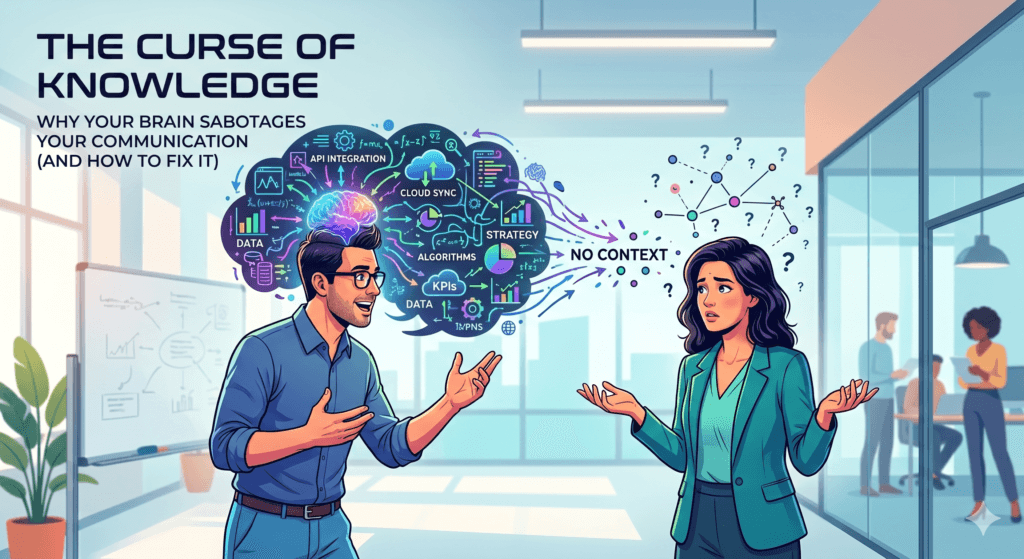 The Curse of Knowledge: Why Your Brain Sabotages Your Communication (And How to Fix It)