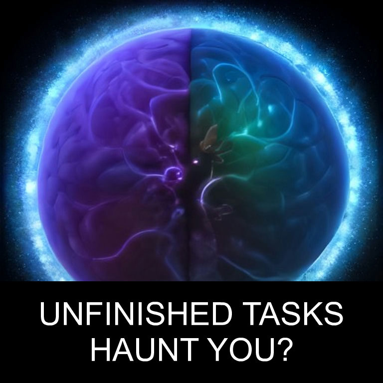 zeigarnik effect psychology - behavioral psychology illustration